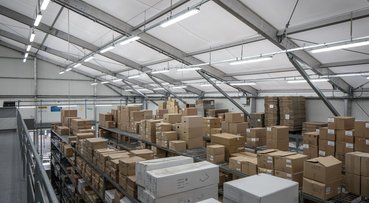 Zona de almacenamiento de mercancías