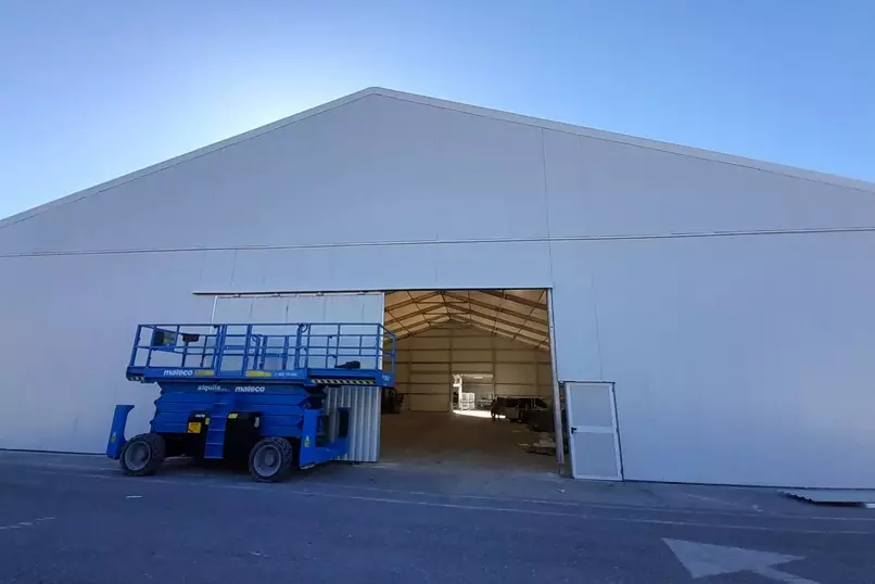 Espacio de producción temporal