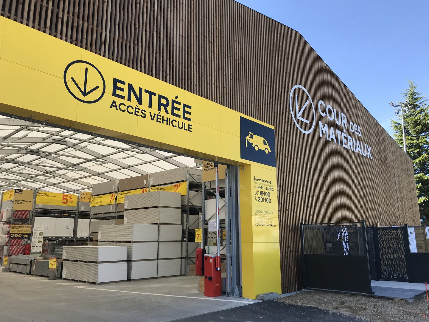 Zona de entrega de mercancías